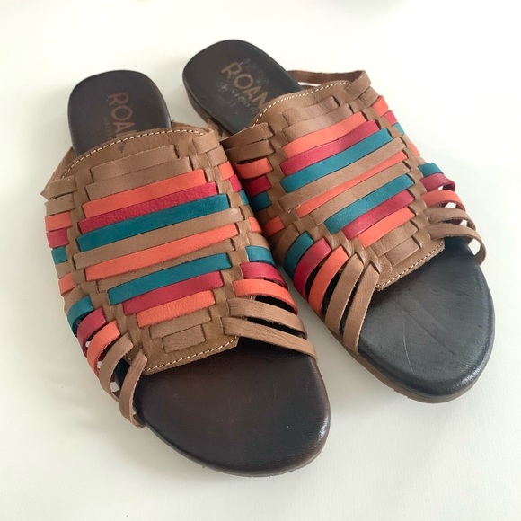 Bed Stu Roan Marilee Leather Slide - Picture 13 of 16